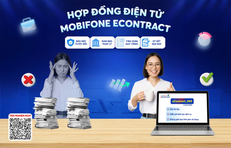 MobiFone eContract: Giải Pháp Ký Kết Hợp Đồng Điện Tử An Toàn và Hiệu Quả